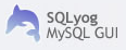 Page d'accueil de SQLYog MySQL GUI - Community Edition